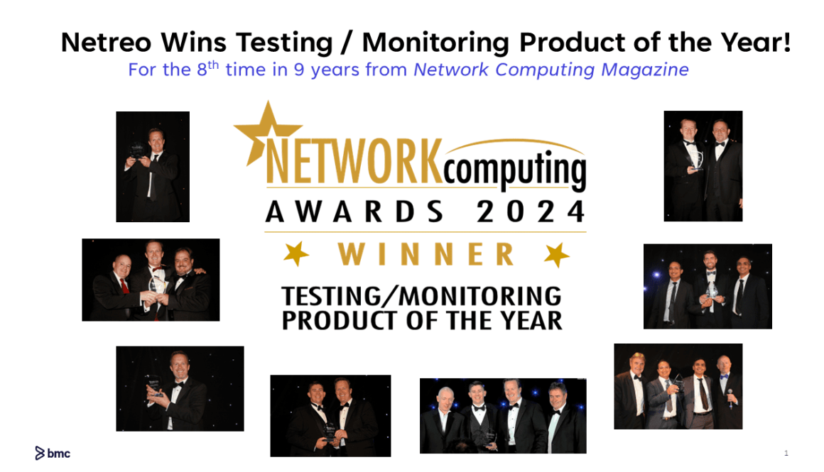 Netreo Wins 2024 Testing/Monitoring Product of the Year